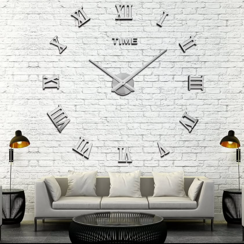 Horloge murale 3D