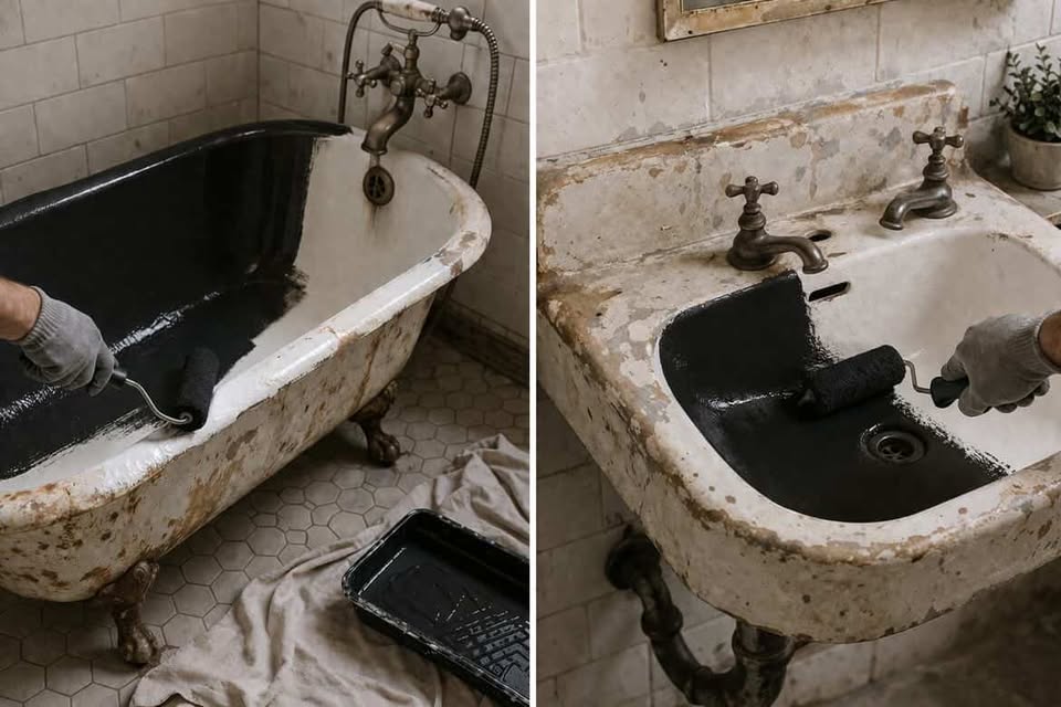 baignoire و avaboدهان ريزين مخصص