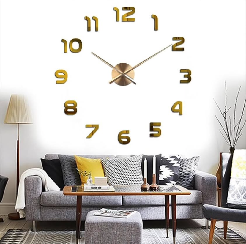 Horloge murale 3D