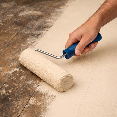 Peinture résine carrelage
