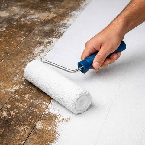 Peinture résine carrelage